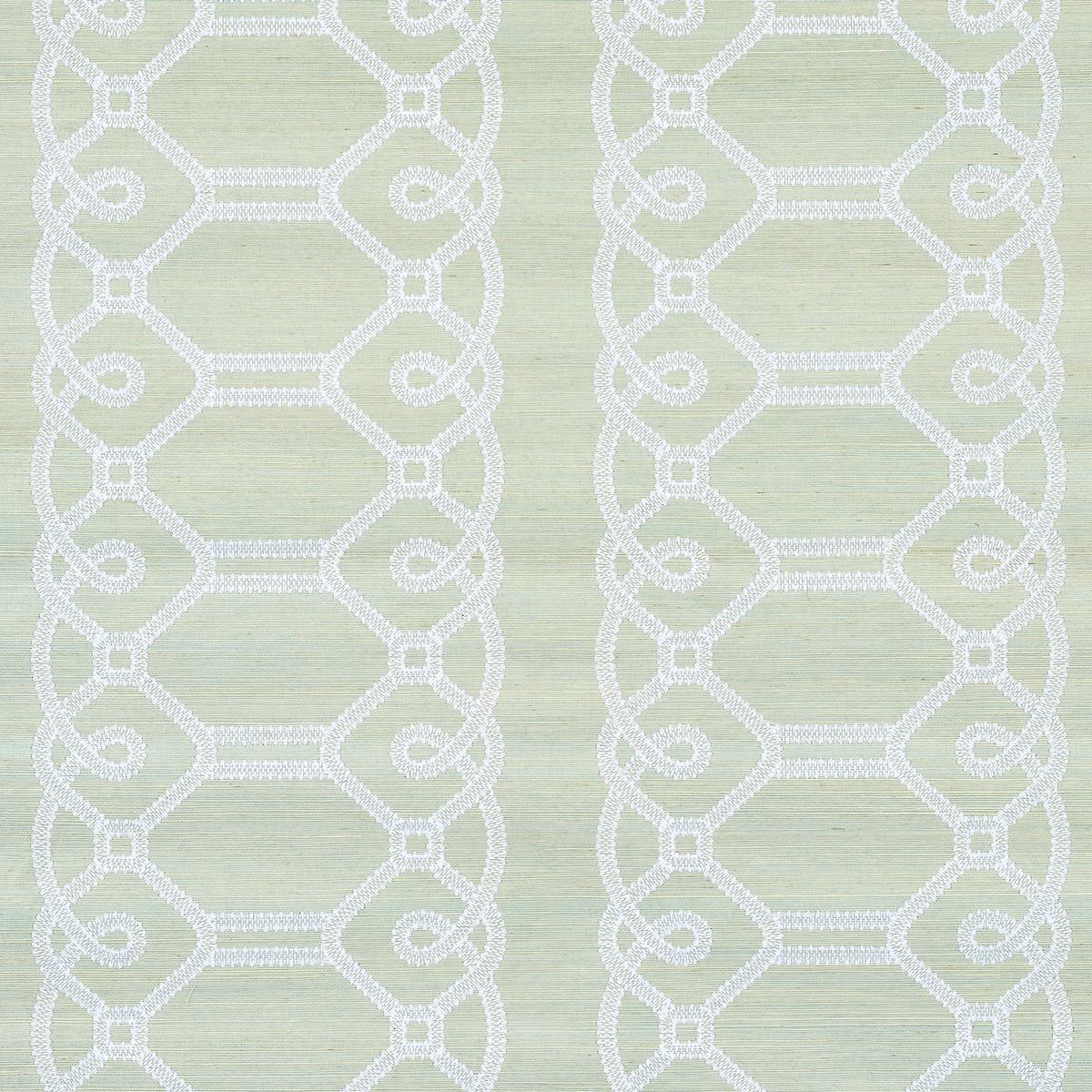 ZIZ EMBROIDERED SISAL MINERAL