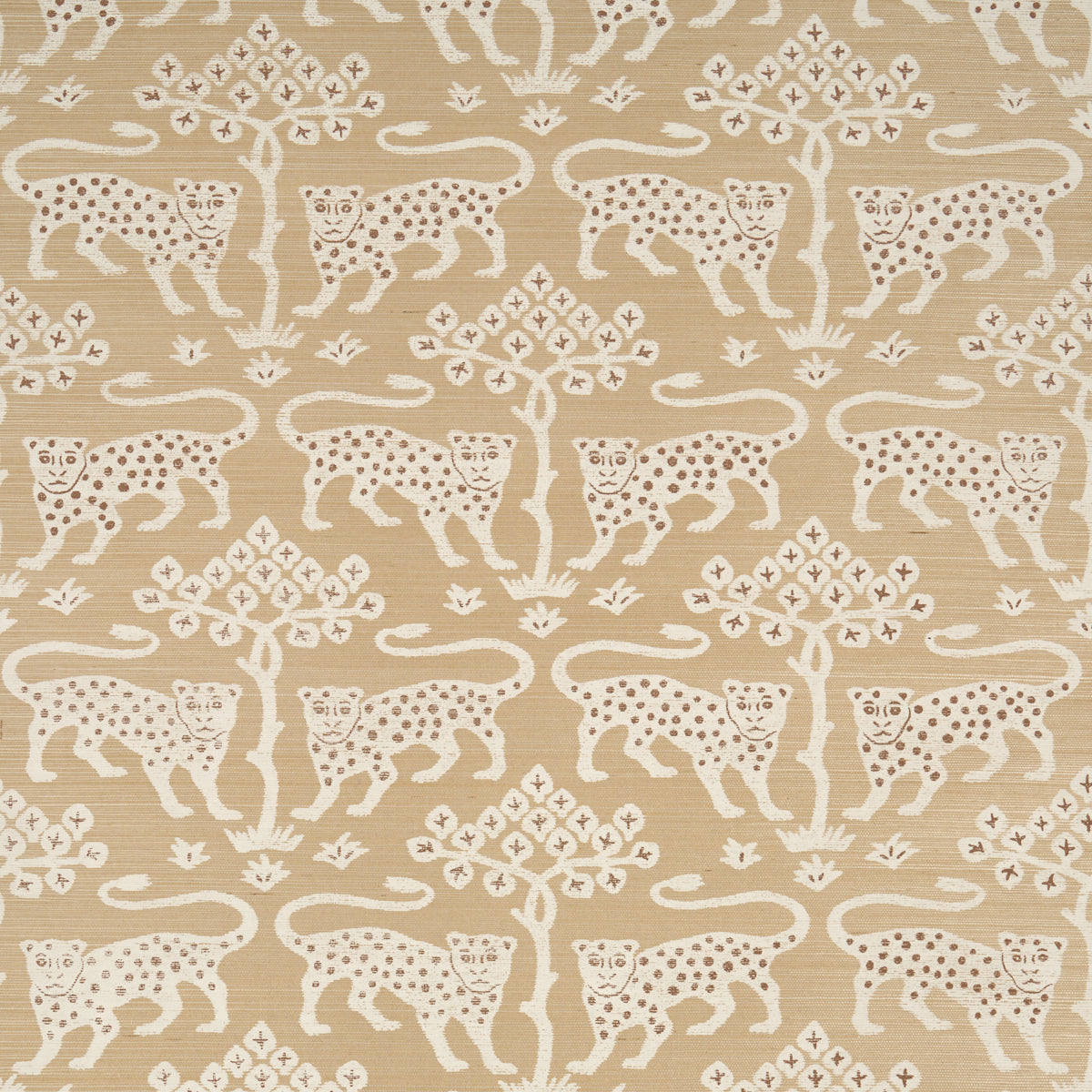 WOODLAND LEOPARD SISAL OATMEAL