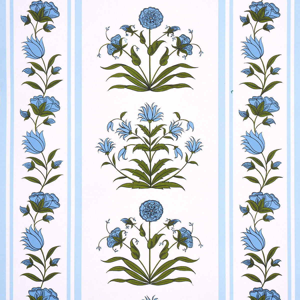 POPPY STRIPES BLUE