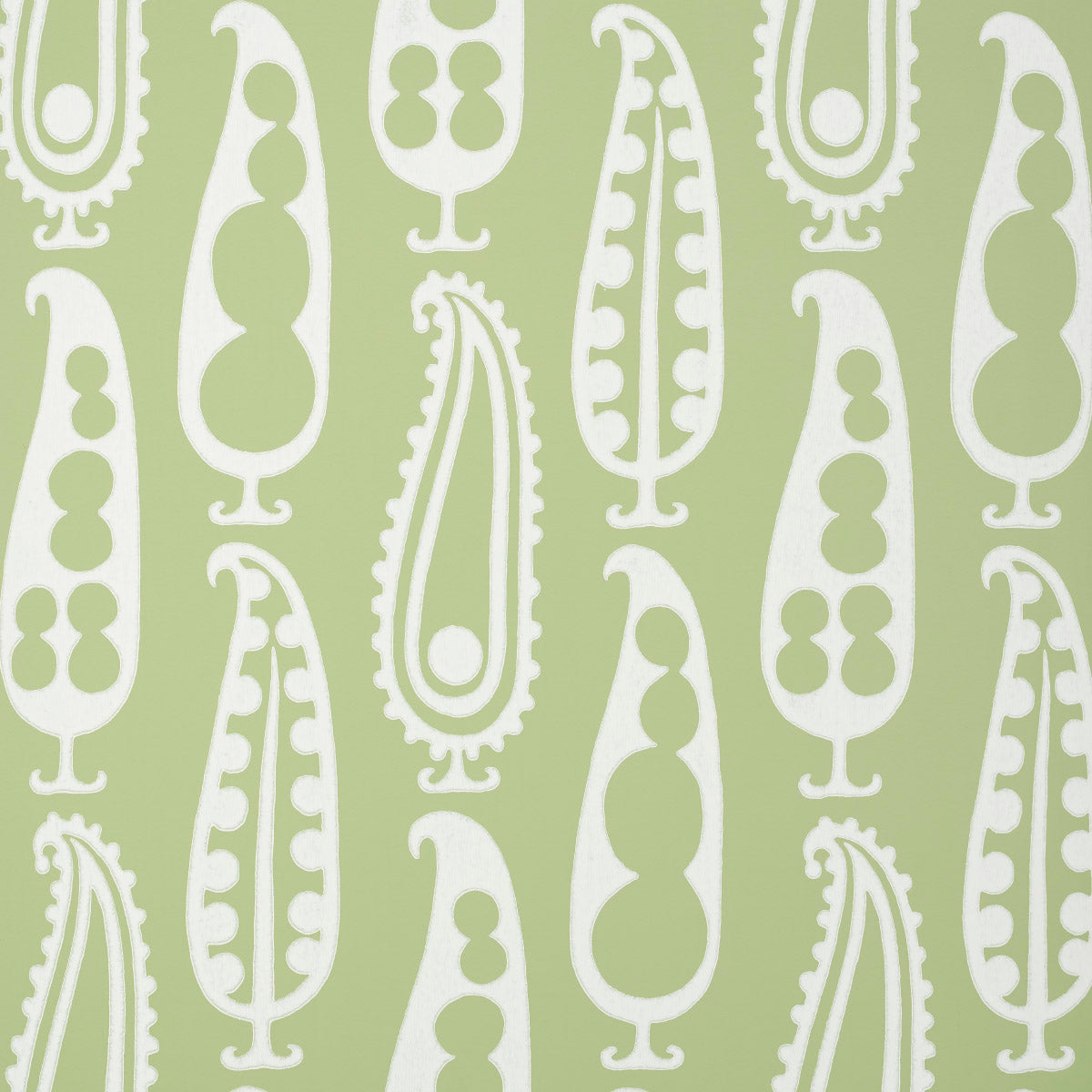 PAISLEY PEAS GREEN
