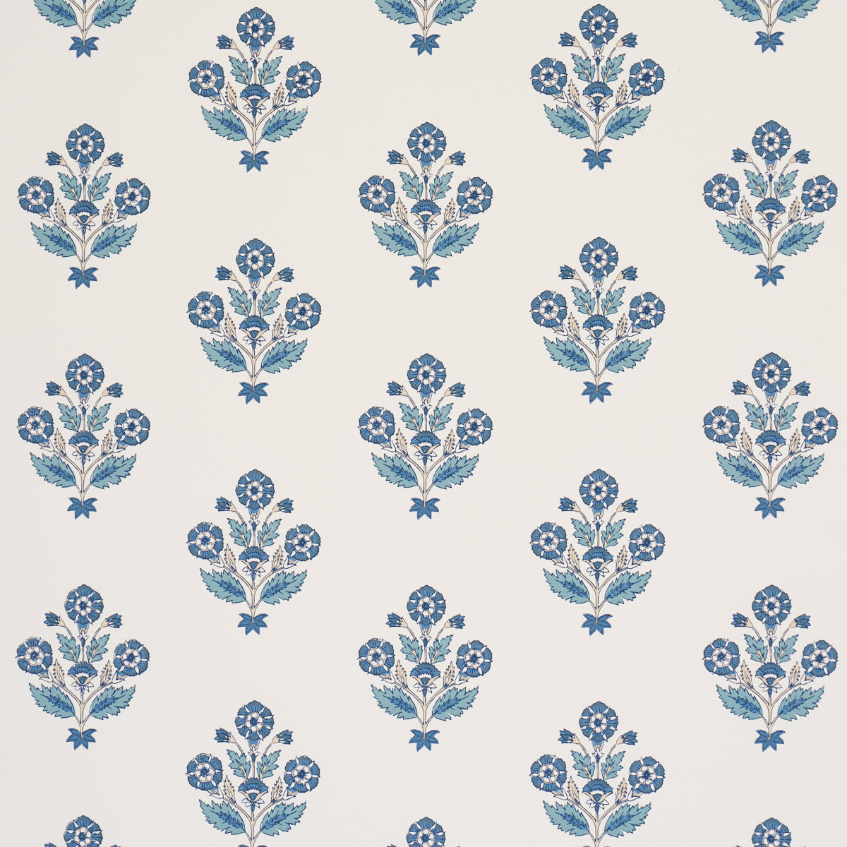 DALILA HAND-SCREEN PRINT BLUE