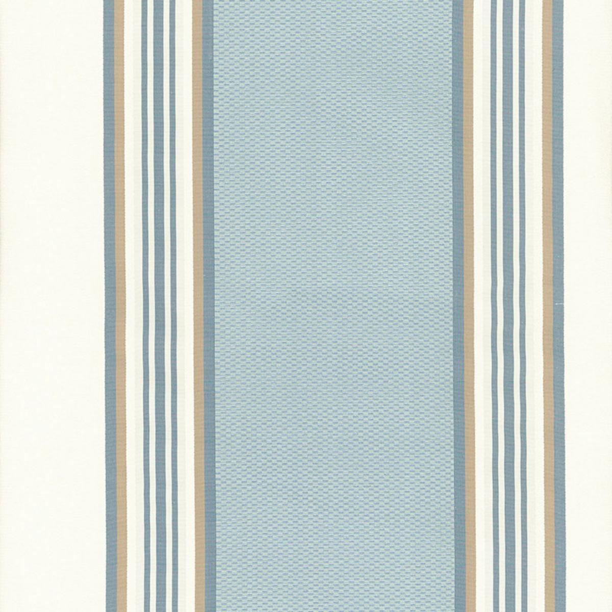 AVA SILK STRIPE CORNFLOWER