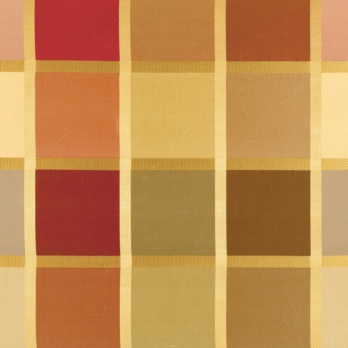 NAVSARI SILK PLAID CURRANT
