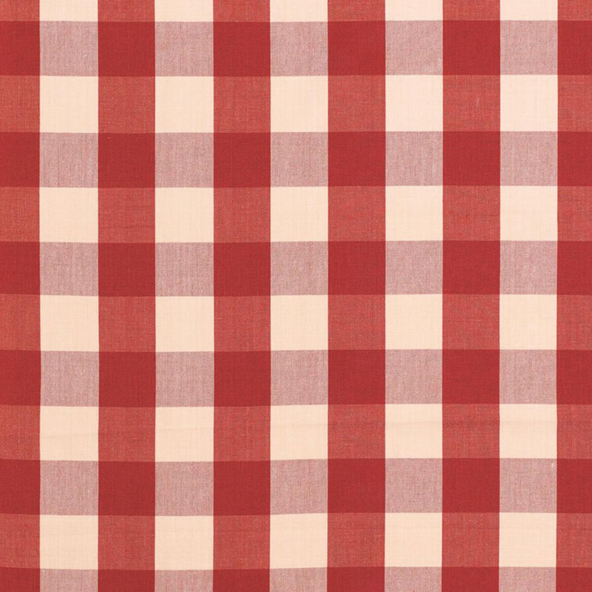 CAMDEN COTTON CHECK RED