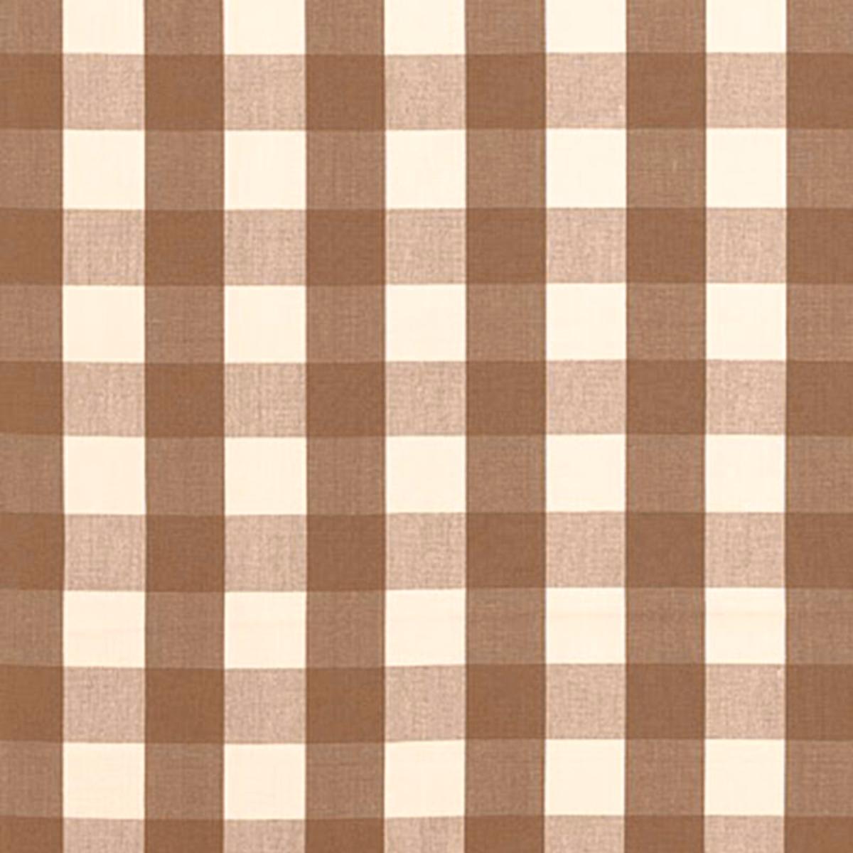 CAMDEN COTTON CHECK MOCHA