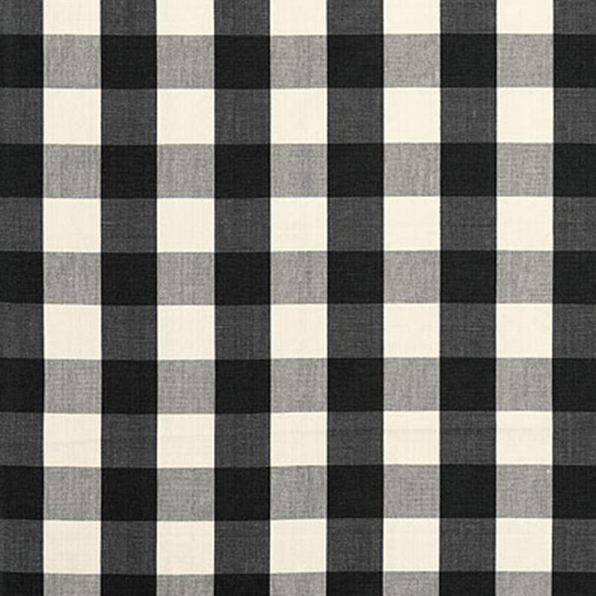 CAMDEN COTTON CHECK EBONY
