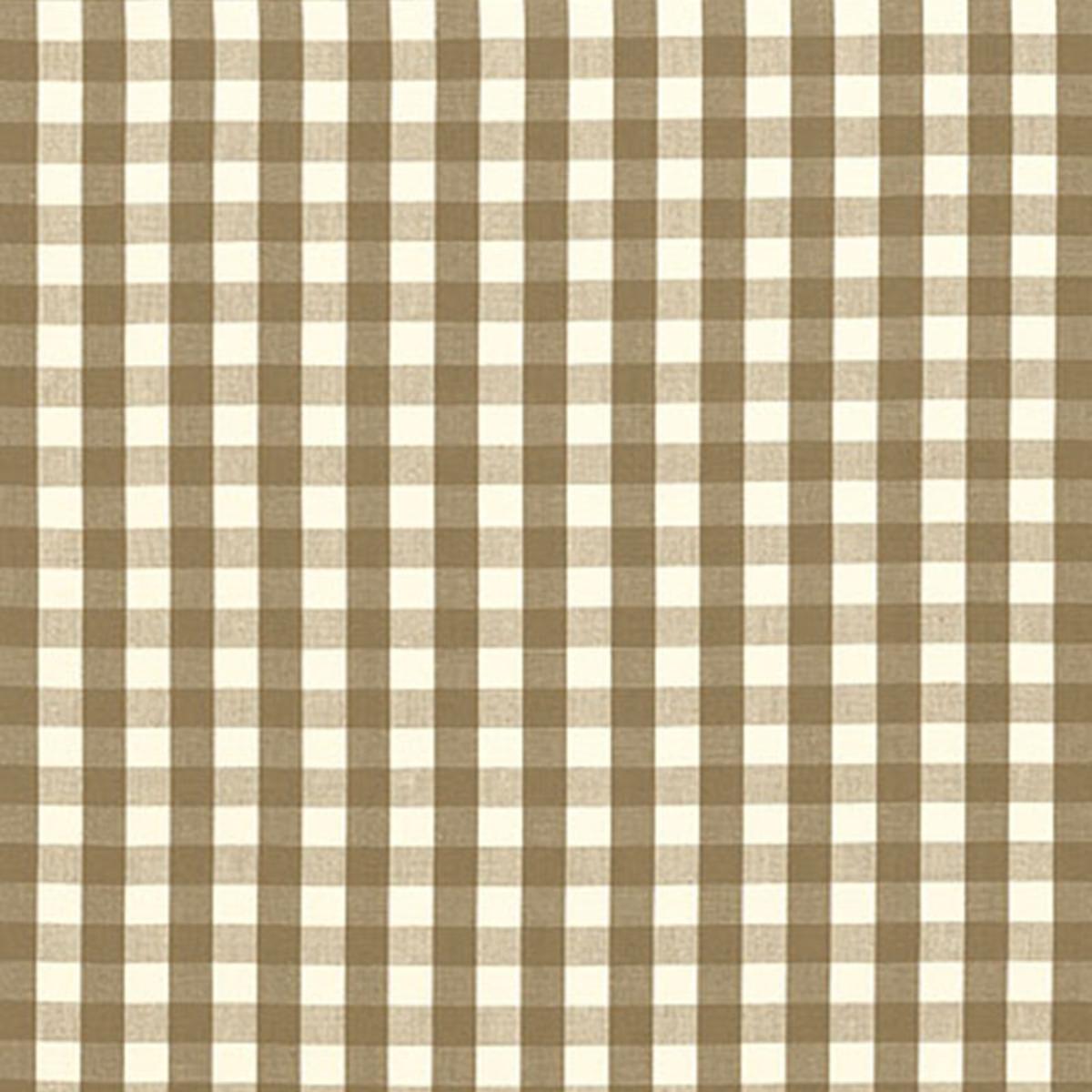 ELTON COTTON CHECK MOCHA