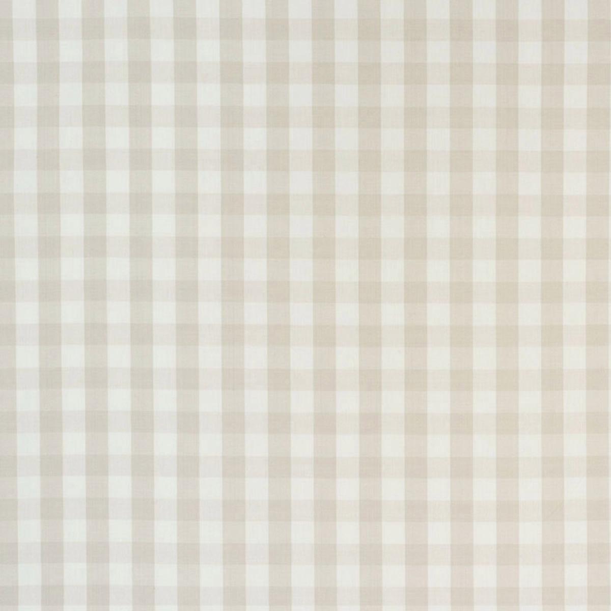 ELTON COTTON CHECK NATURAL