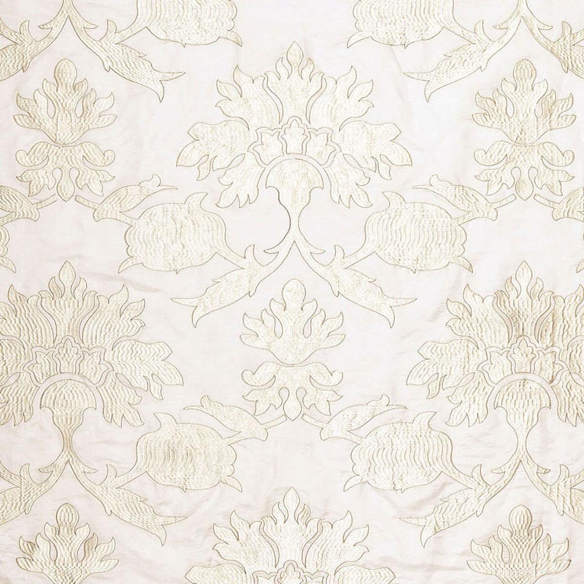 Roussillon Embroidery CHALK