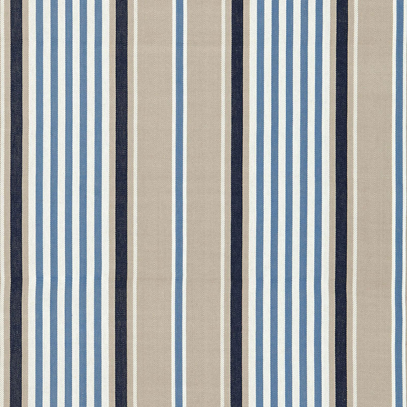 MINZER COTTON STRIPE INDIGO