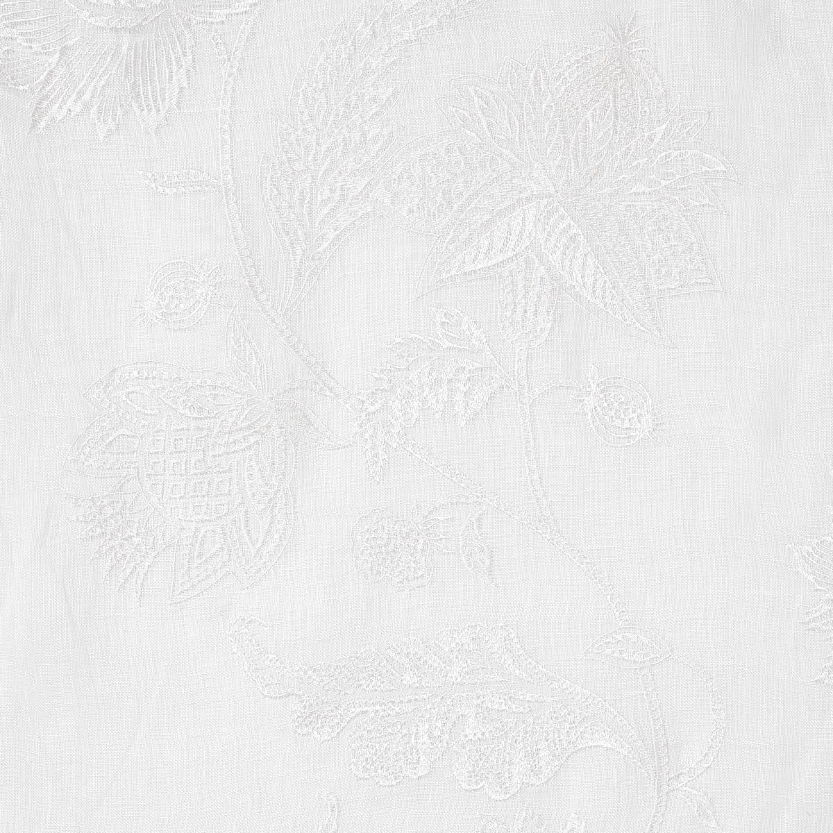 Gabriella Embroidered Sheer IVORY
