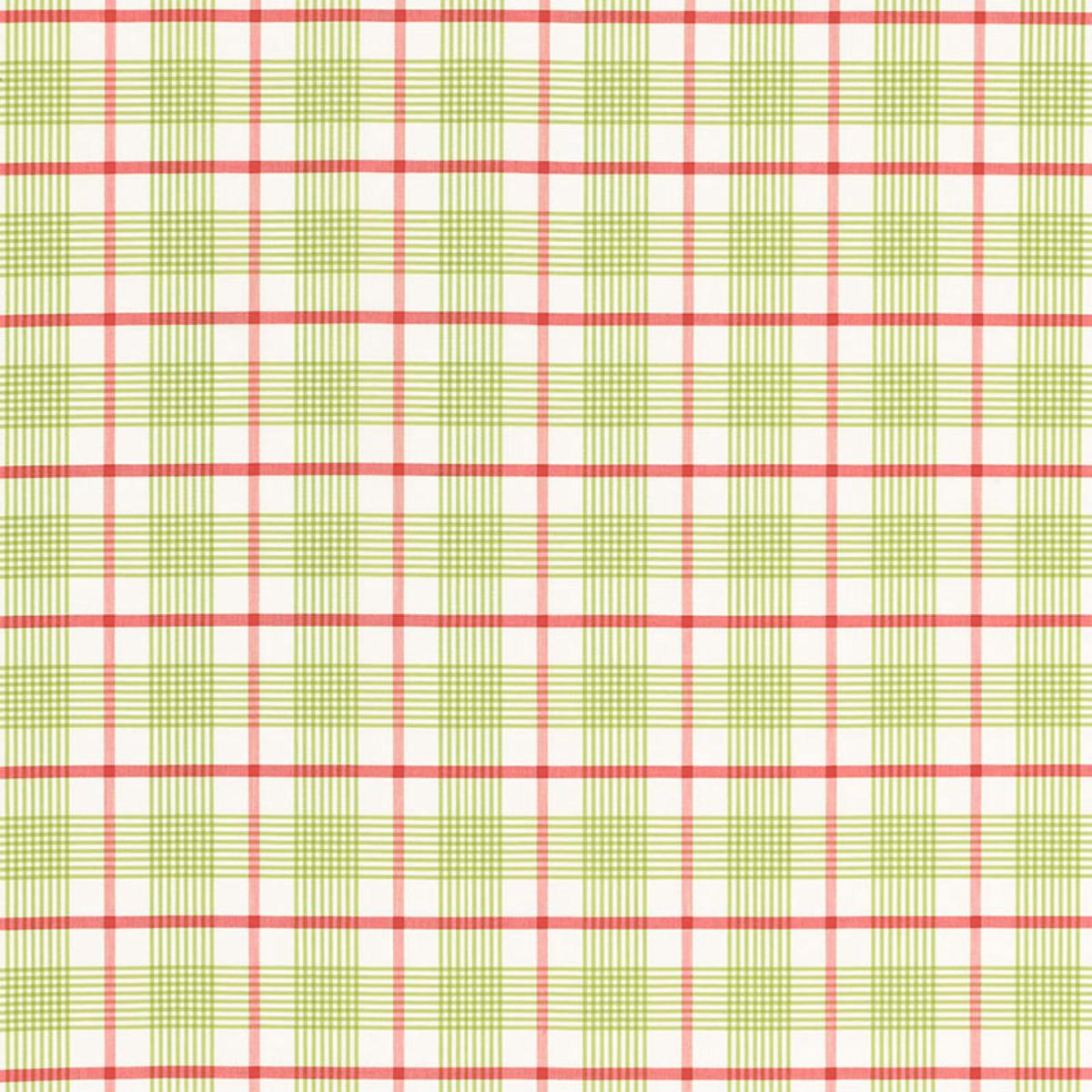 ST. LUCIA PLAID LIME