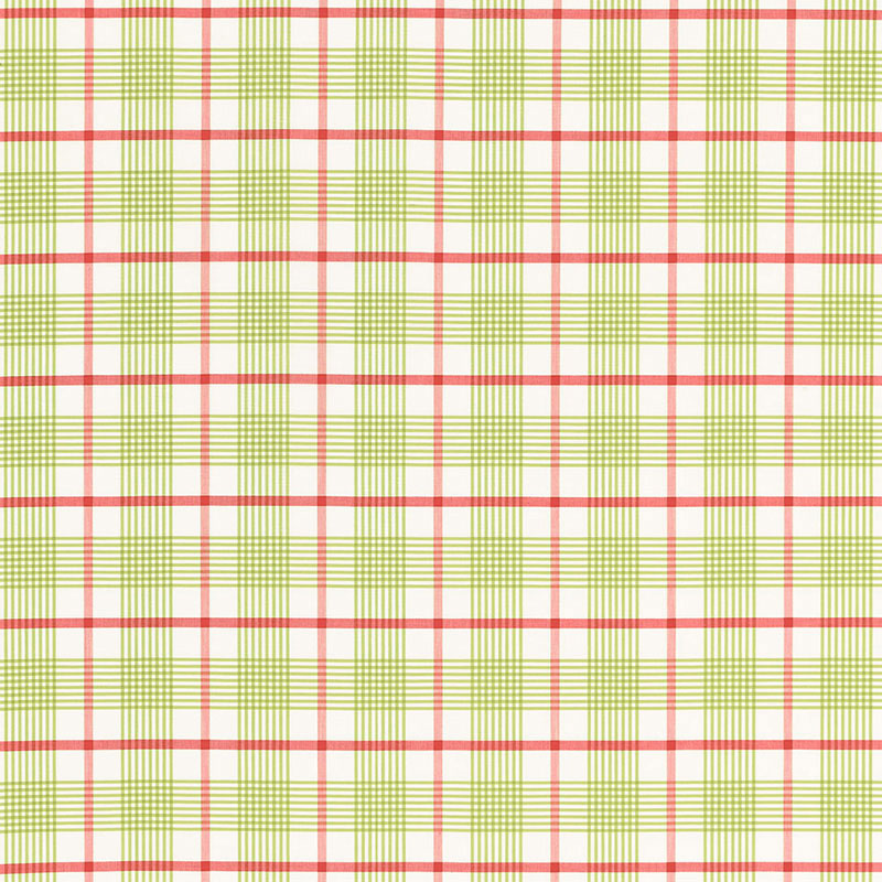 ST. LUCIA PLAID LIME