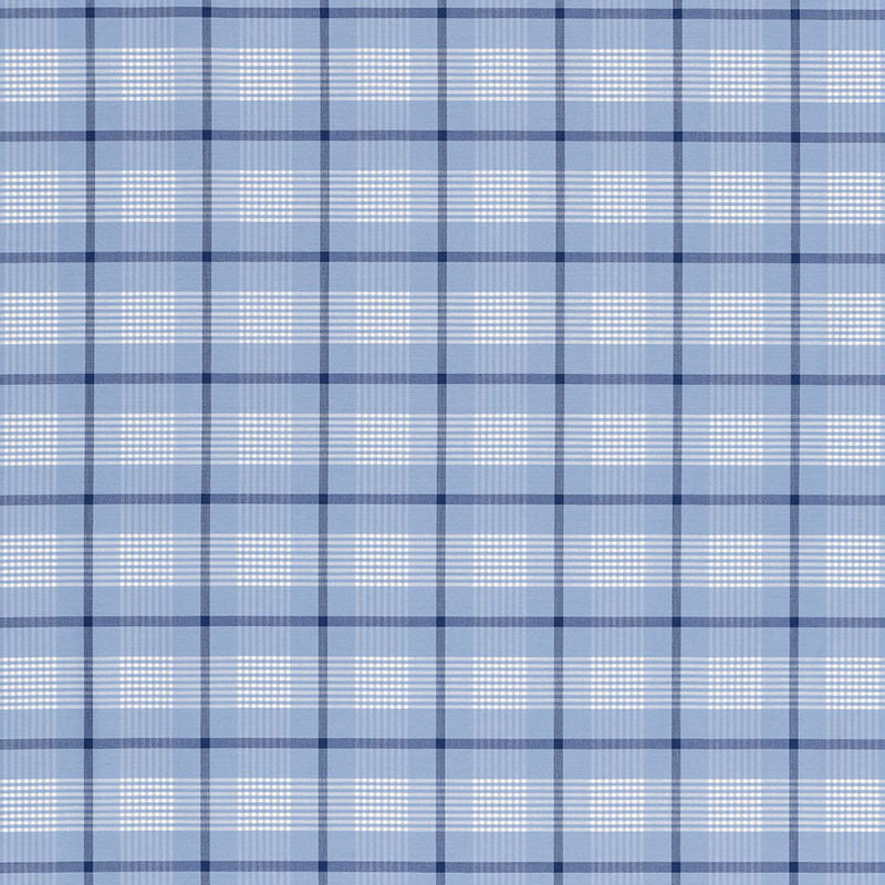 ST. LUCIA PLAID CORNFLOWER