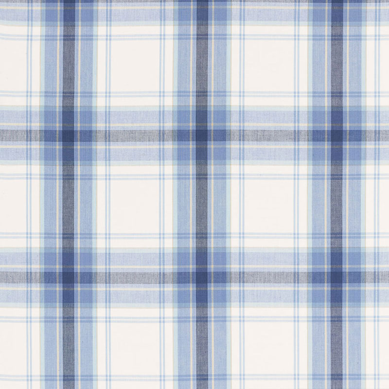 ST. MARTIN PLAID CORNFLOWER