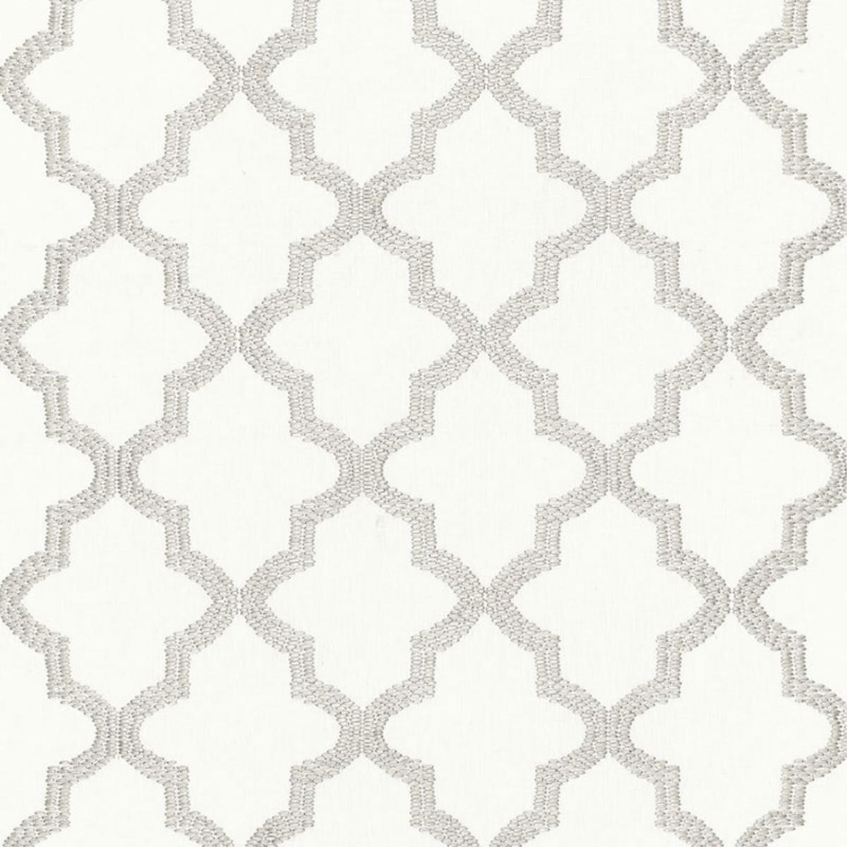 TANGIER EMBROIDERY SILVER