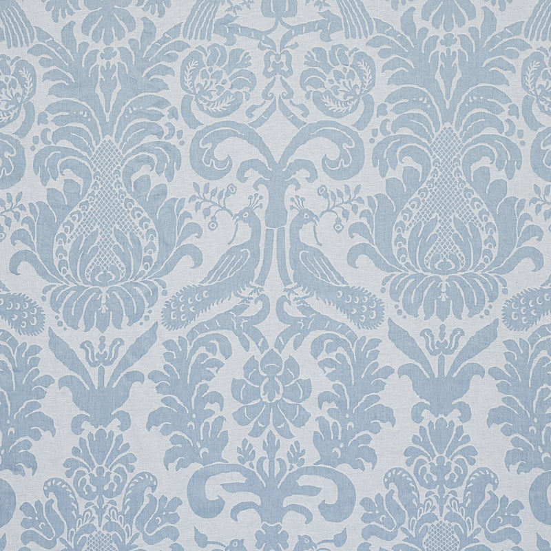 ANNA DAMASK SOFT BLUE