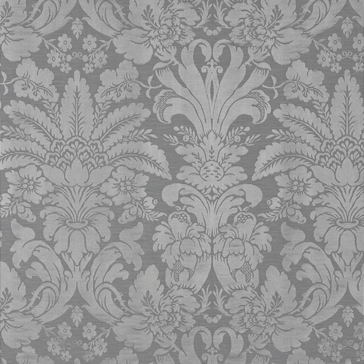 COLETTE LINEN/SILK DAMASK CHARCOAL