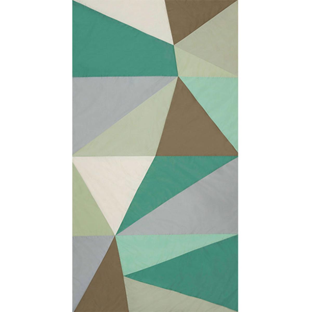 CUBIST SILK PANEL CELADON
