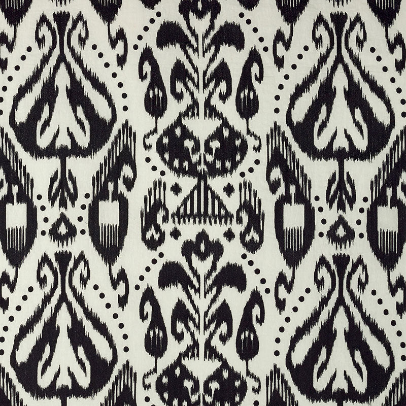 KIVA EMBROIDERED IKAT RAVEN