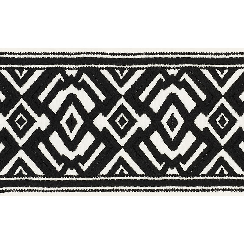 AVALON TAPE BLACK ON IVORY