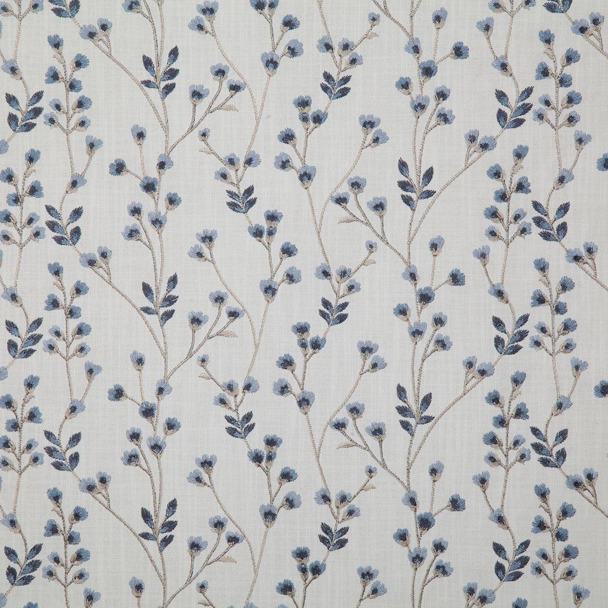 Pindler 7078 AMELIA BLUEBELL Fabric | Atlanta Fabrics