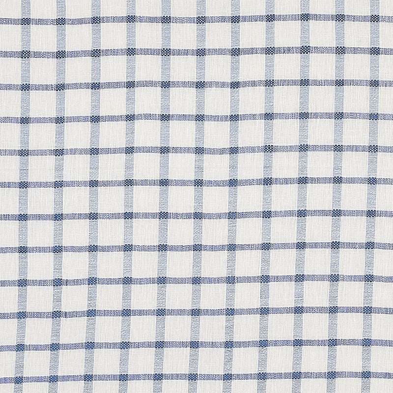 PAULINE CHECK CASEMENT BLUE