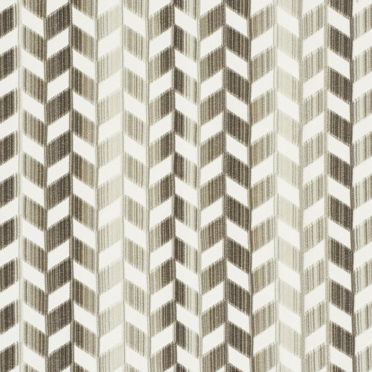 CHEVRON STRIE VELVET STONE