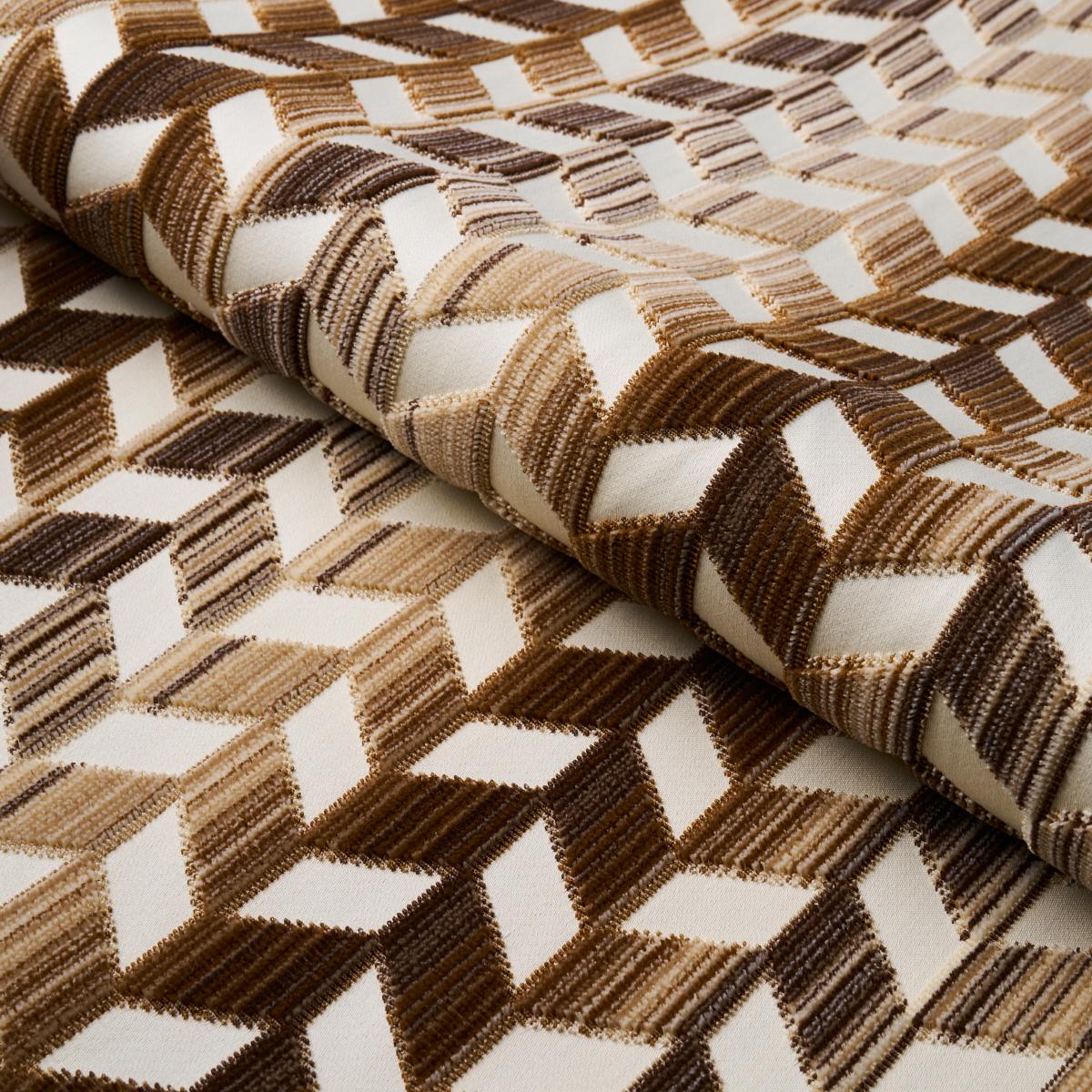CHEVRON STRIE VELVET GOLD