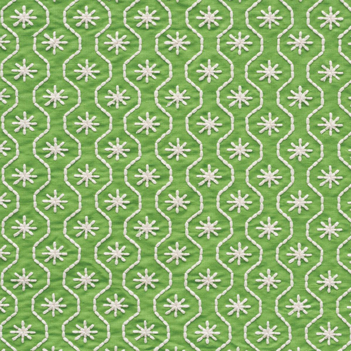 GIGI EMBROIDERY GREEN