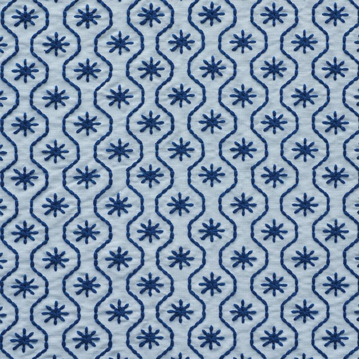 GIGI EMBROIDERY BLUE