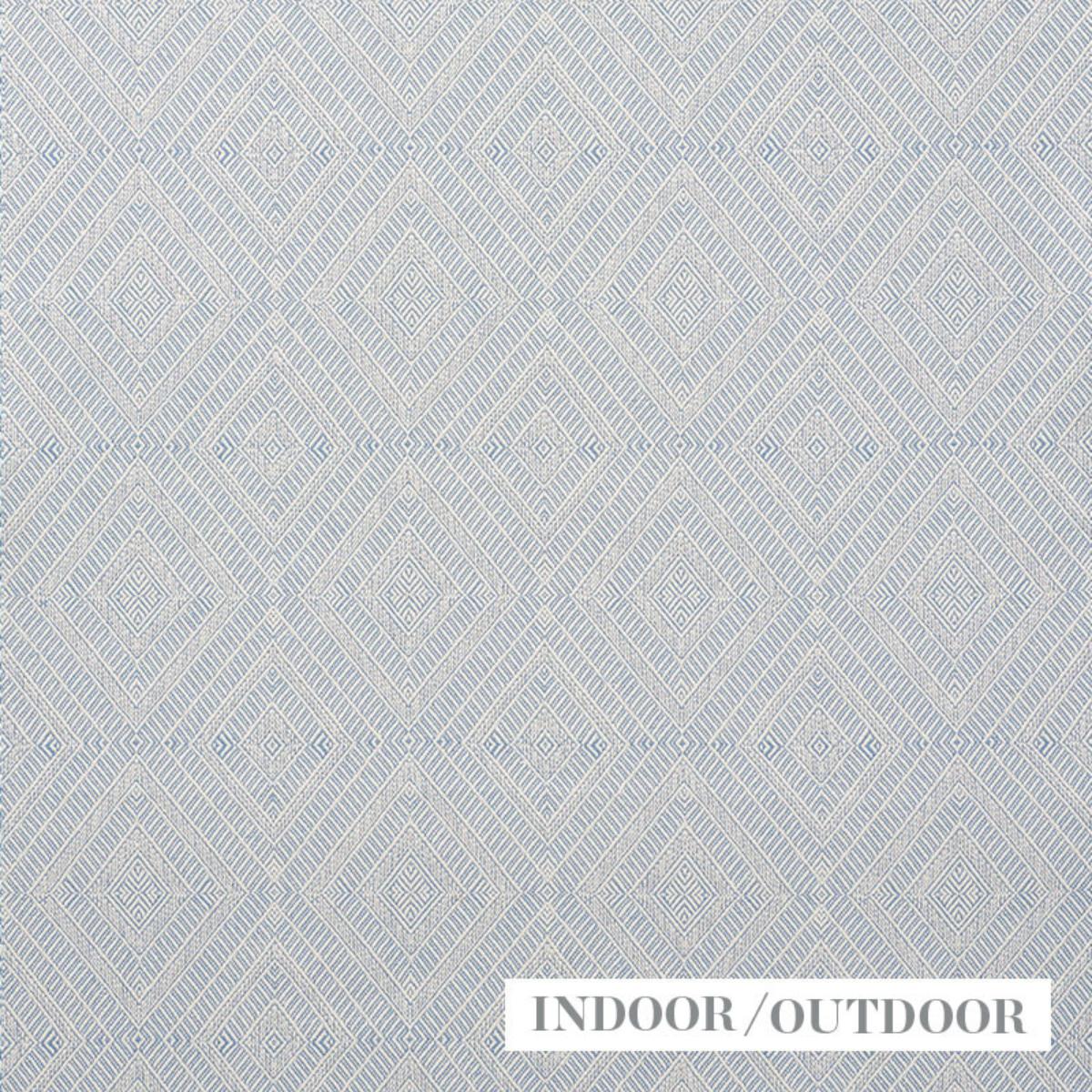 GEOMETRIC WEAVE INDOOR/OUTDOOR CHAMBRAY