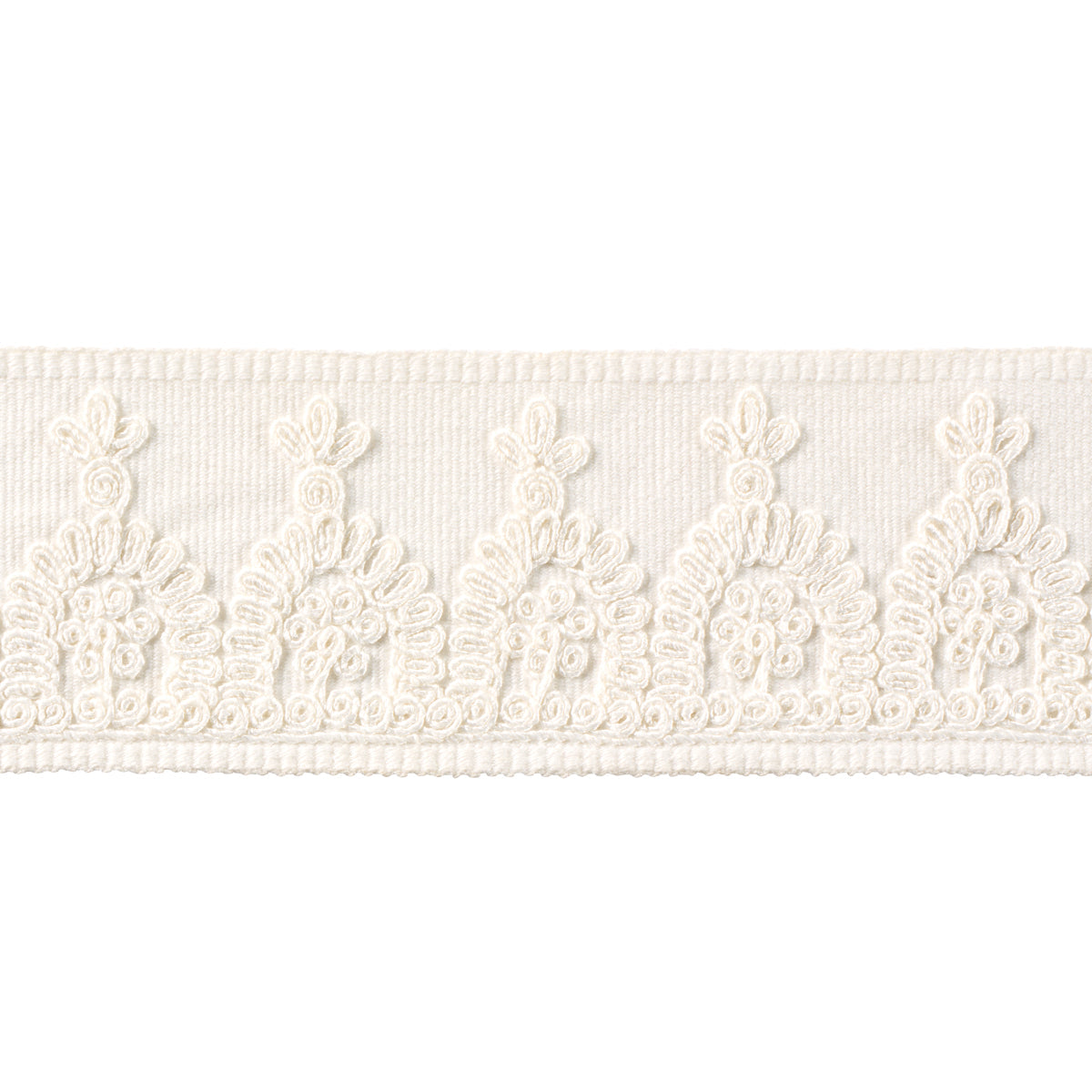 NOELIA EMBROIDERED TAPE WHITE