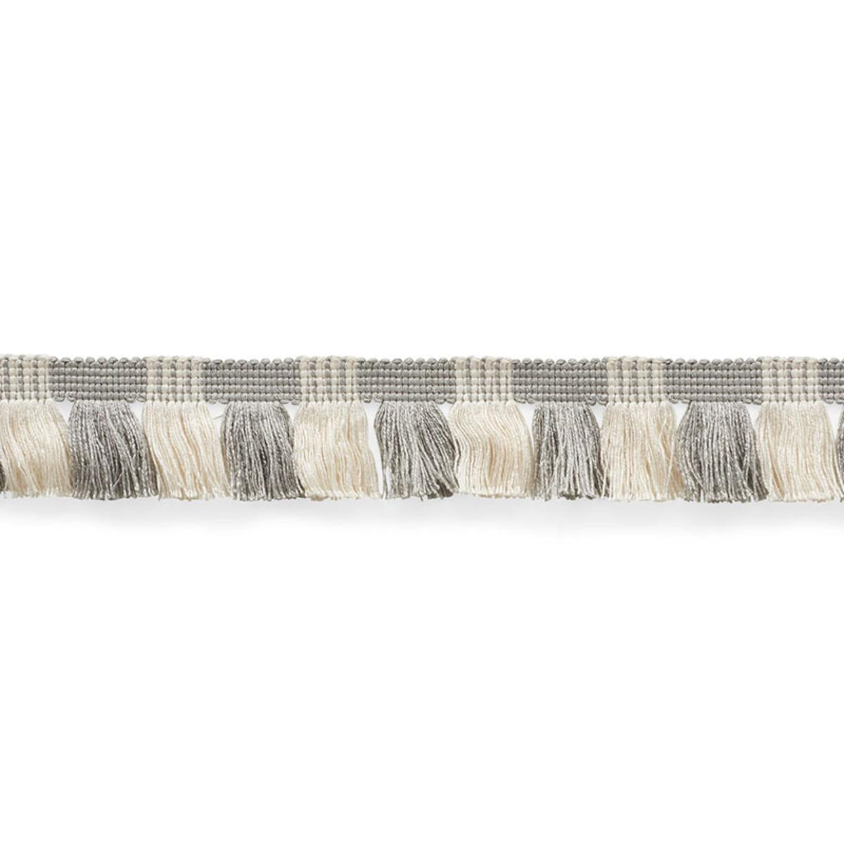 JUNO FRINGE GREY & IVORY