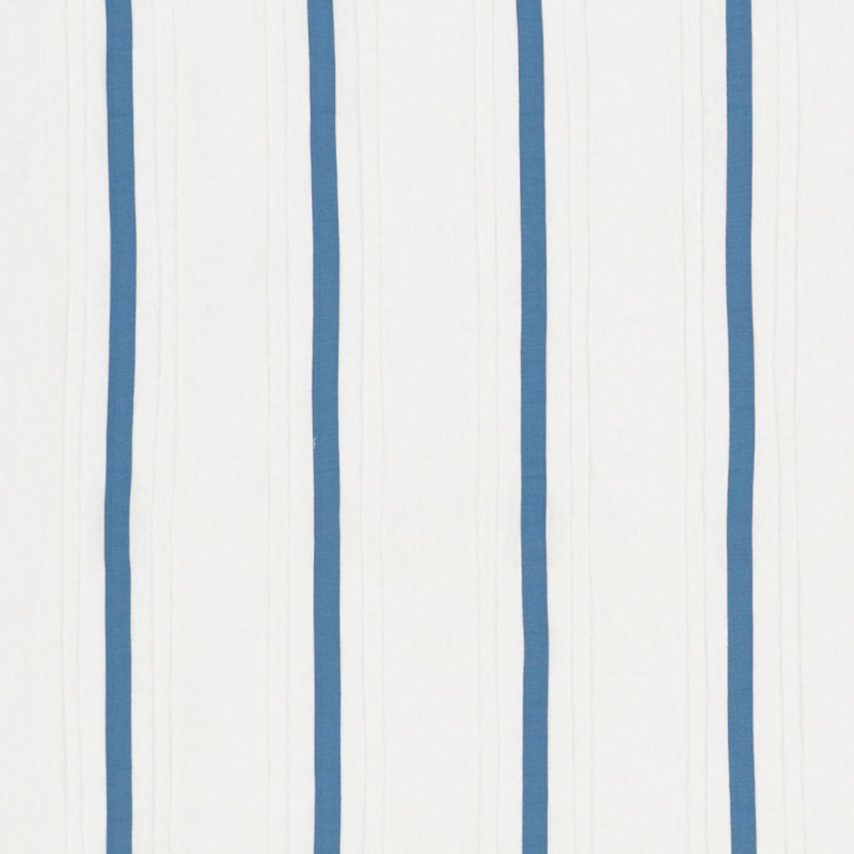 STRIPE APPLIQUE SHEER BLUE