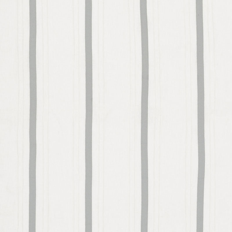 STRIPE APPLIQUÉ SHEER GREY