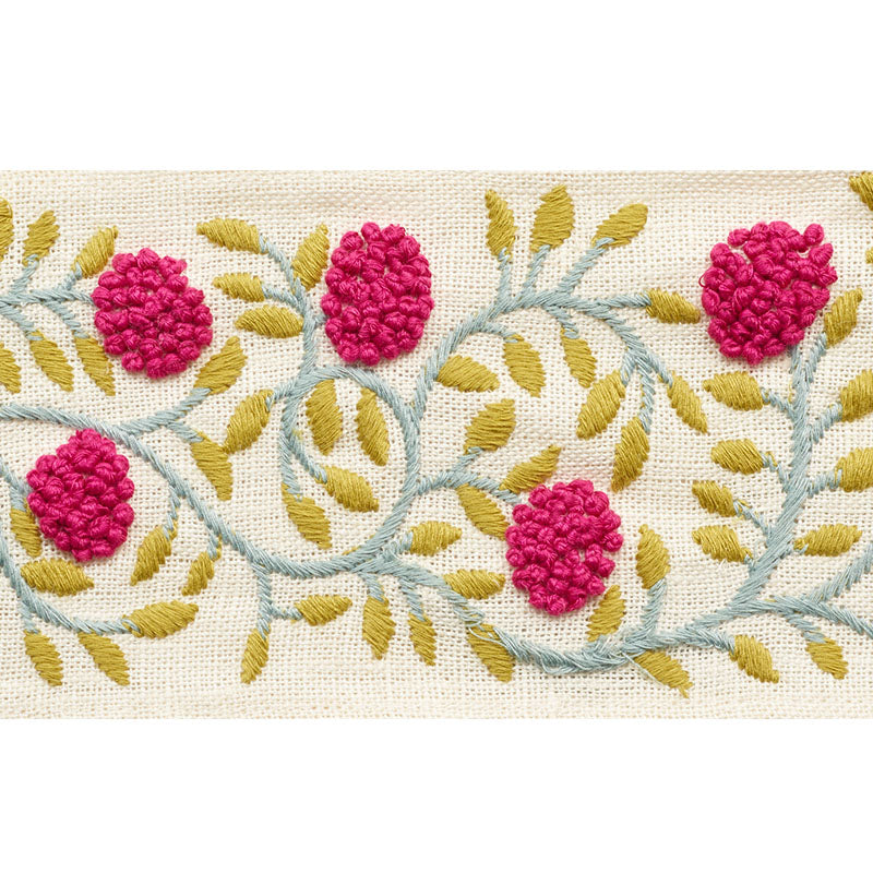 ASHOKA TAPE MAGENTA & LEAF