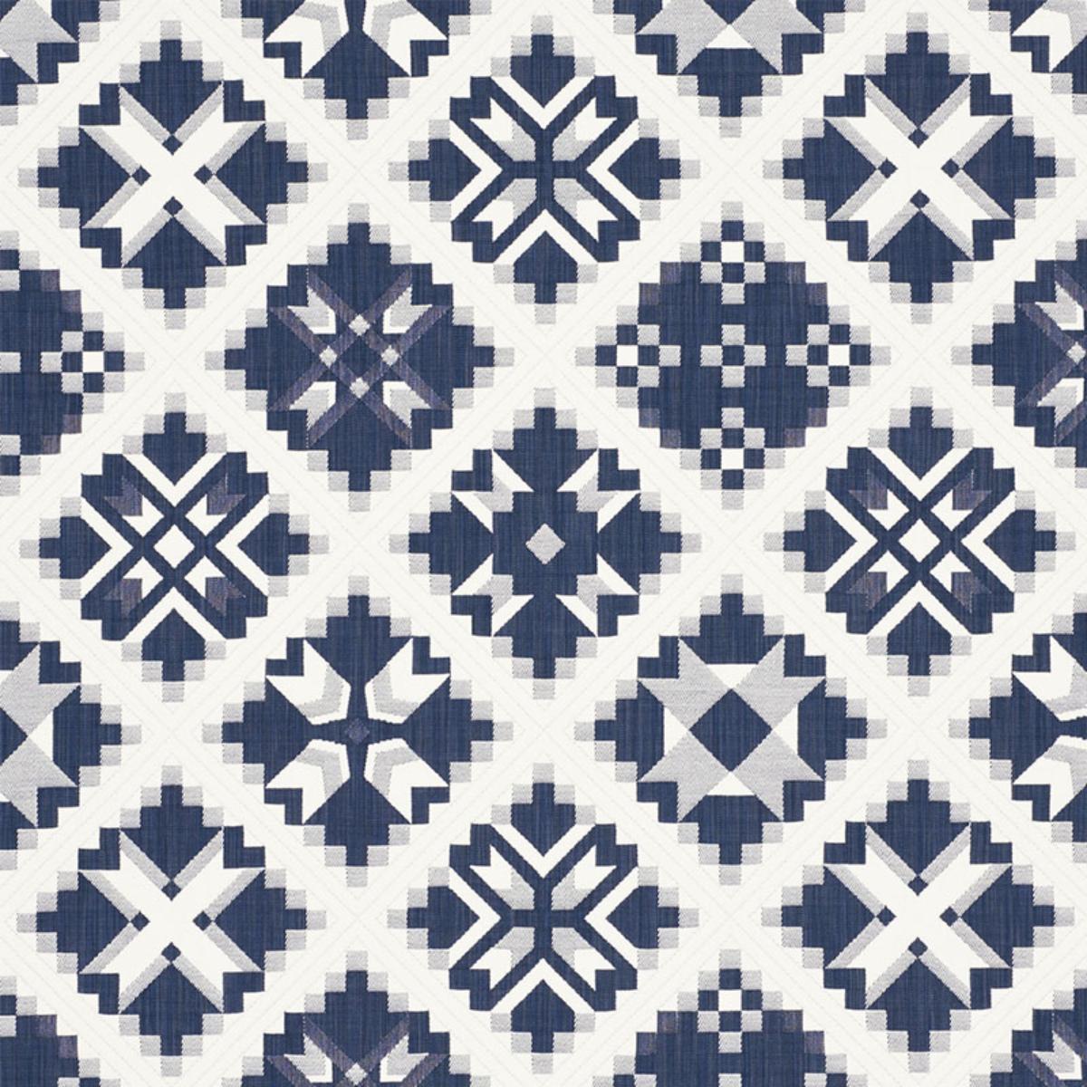TRISTAN PATCHWORK INDIGO