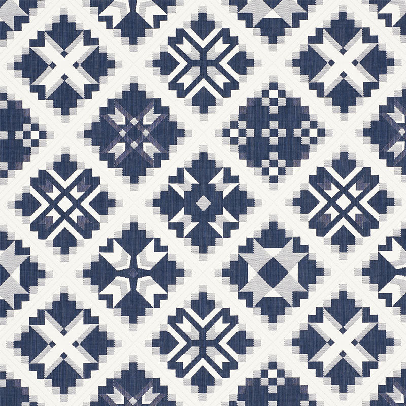 TRISTAN PATCHWORK INDIGO