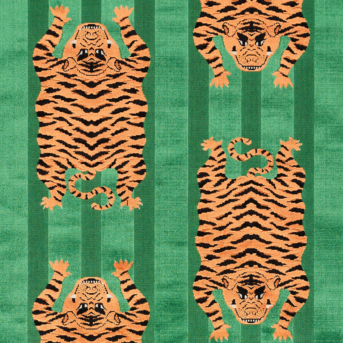 JOKHANG TIGER VELVET GREEN