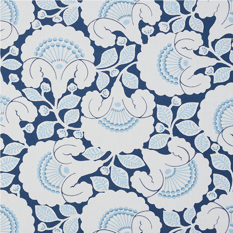 JACKIE APPLIQUÉ EMBROIDERY BLUE