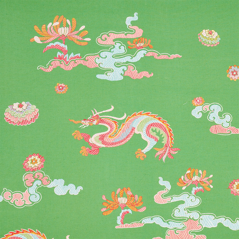 Hanlun Dragon Embroidery GREEN
