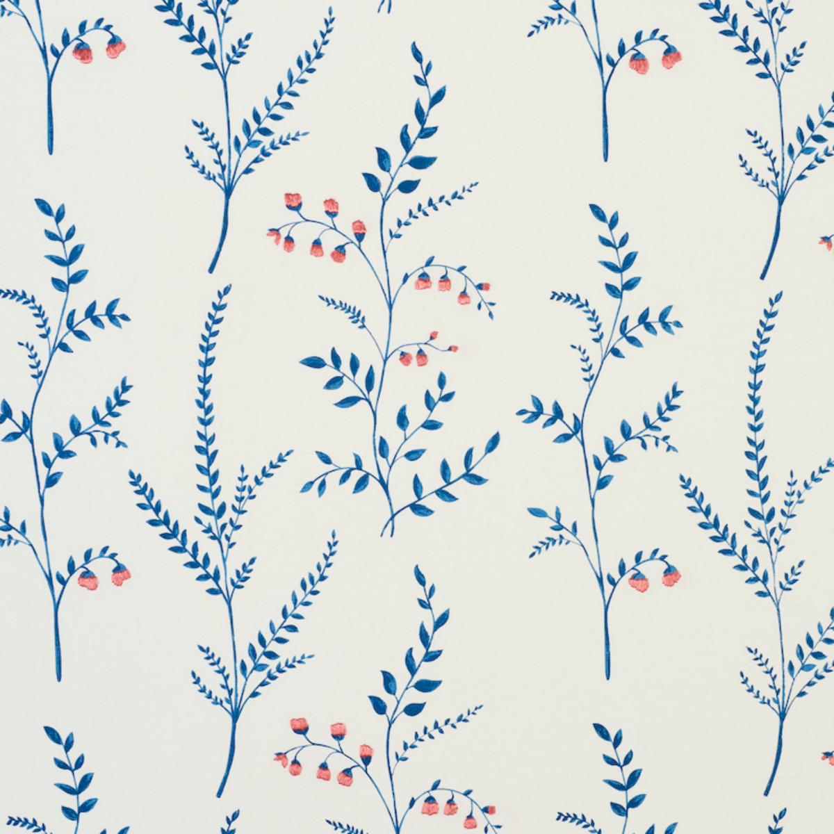 Cynthia Embroidered Print BLUE