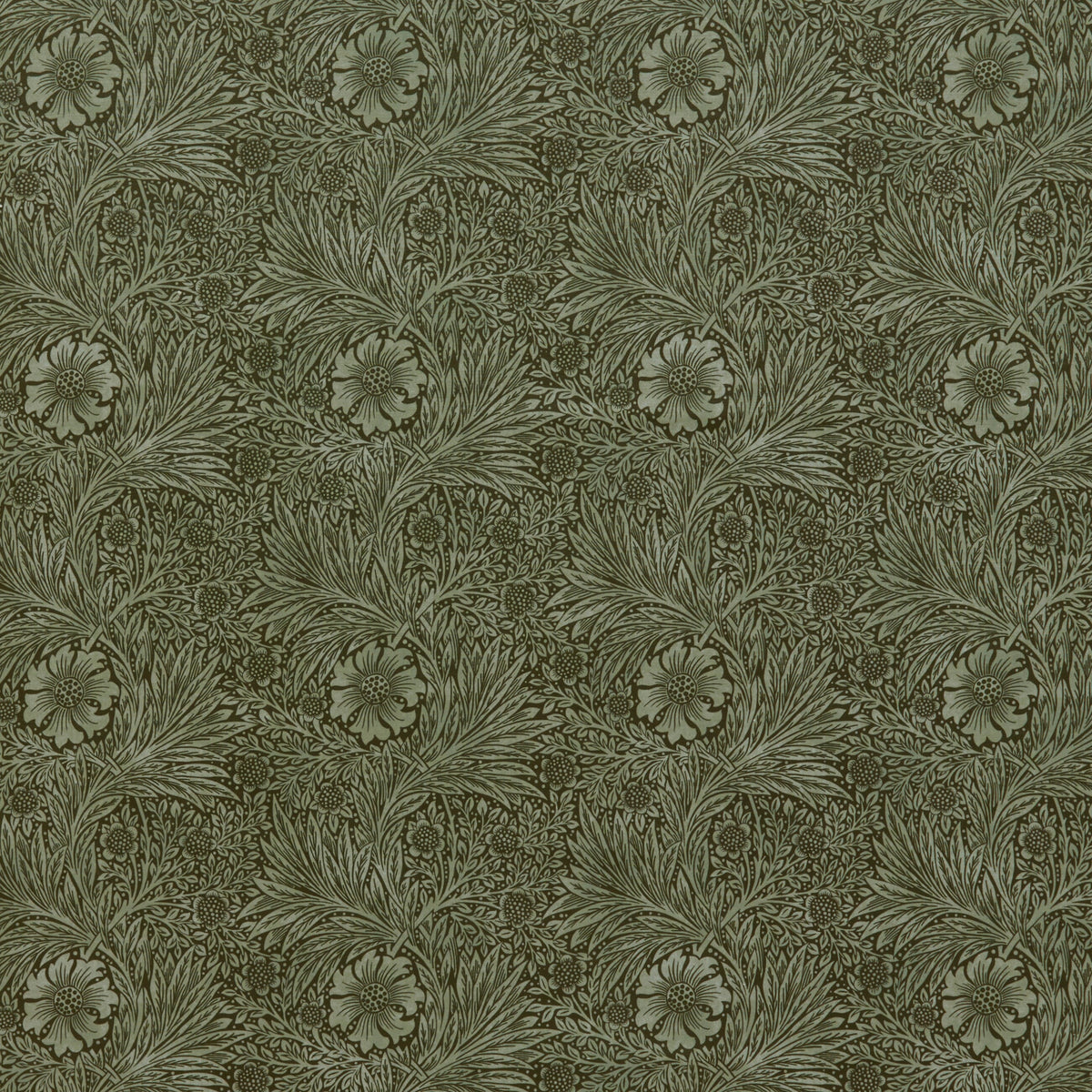 7864 MARIGOLD VELVET 7 OLIVE