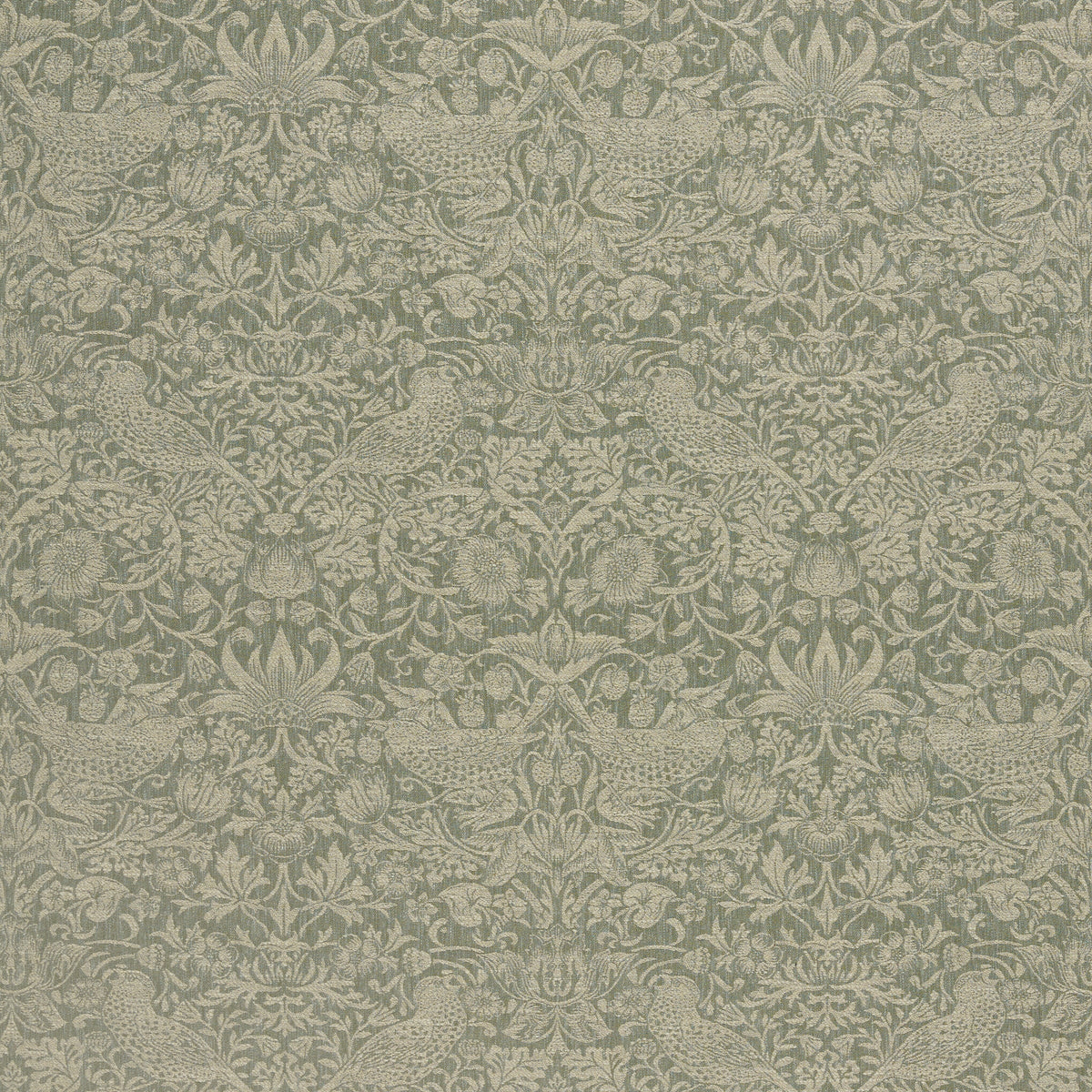 7868 STRAWBERRY THIEF WOVEN 2 SAGE