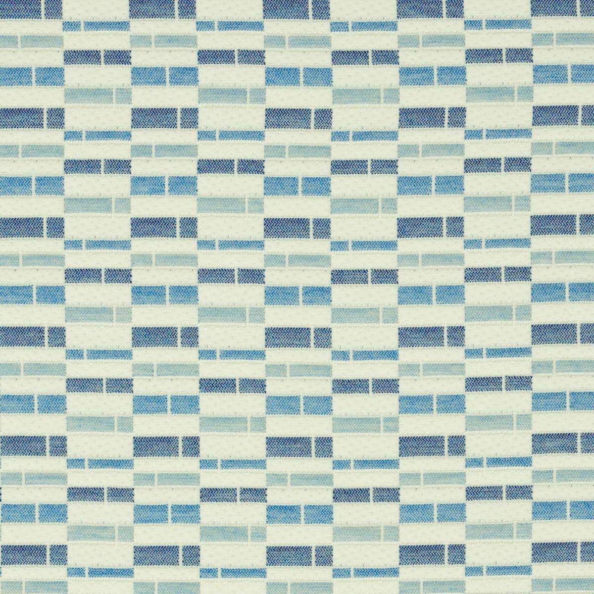 ASHCROFT MATELASSE INDOOR/OUTDOOR BLUE