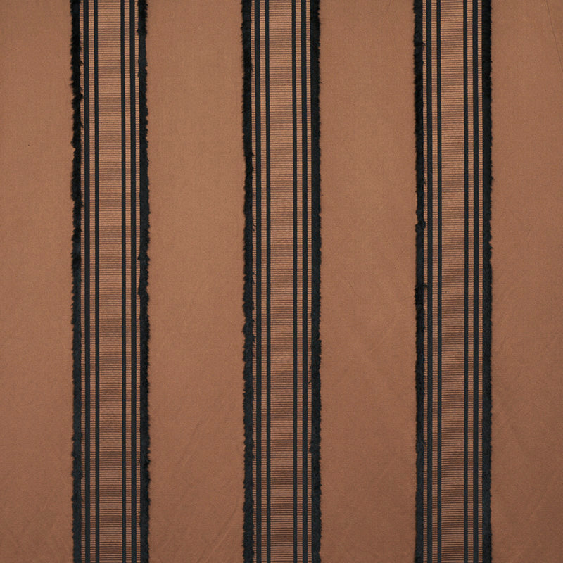 SENZA SATIN STRIPE BROWN