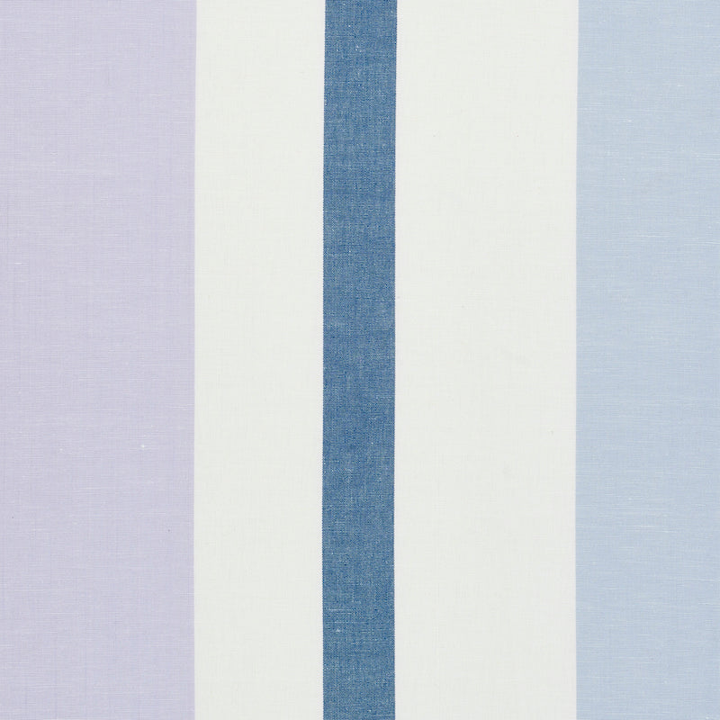 LOLLAND LINEN STRIPE LILAC & BLUE