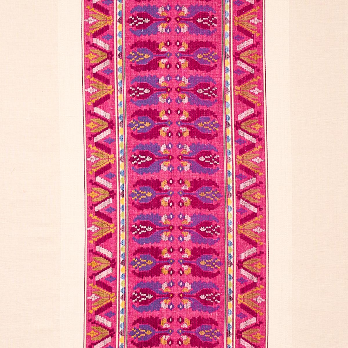 SANDOR STRIPE EMBROIDERY MAGENTA
