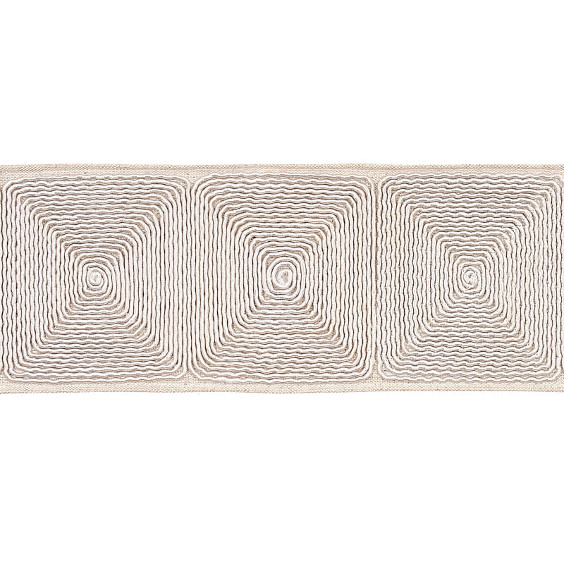 NAUTILINA EMBROIDERED TAPE NATURAL